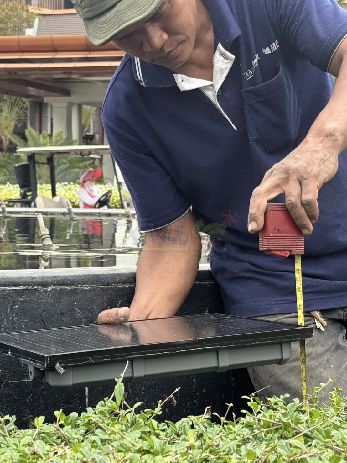 ไฟเส้นโซล่าเซลล์ รุ่น MD-SOLAR-SL10M / 20M / 30M / 50M (แสงเหลืองวอมไวท์)