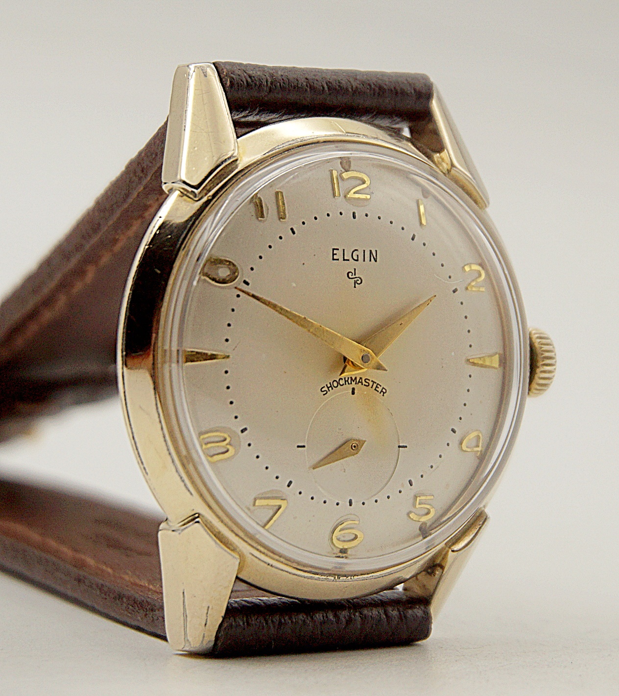 นาฬิกาเก่า ELGIN ไขลานสองเข็มครึ่ง