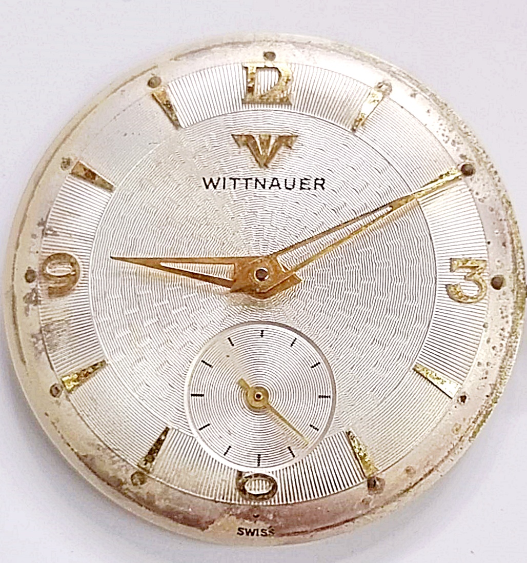 นาฬิกาเก่า WITTNAUER BY LONGINES ไขลานสองเข็มครึ่ง