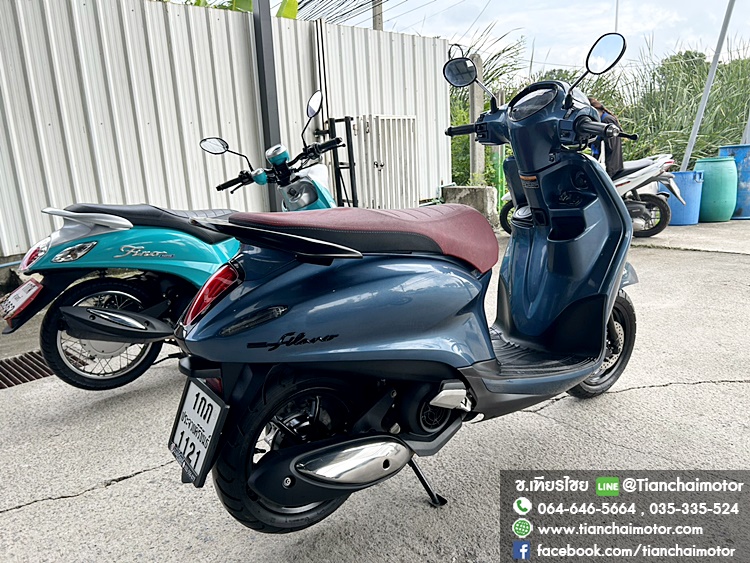 ★ฟรีดาวน์★GRAND FILANO ปี67 ABS ตัวรีโมท สีน้ำเงินแก้ว วิ่งน้อย เครื่องเดิมแน่น ชุดสีสวยเป๊ะ ประหยัดน้ำมัน ขับขี่นิ่มๆ ราคา 59,500