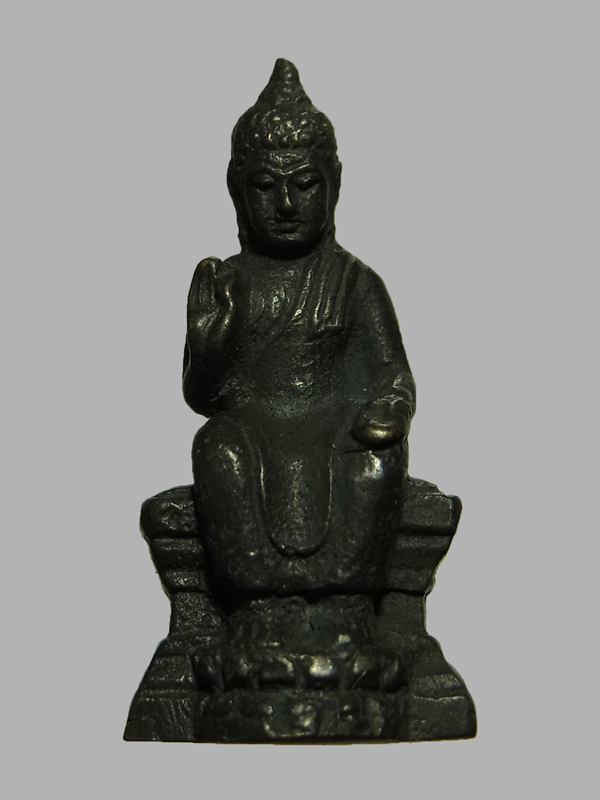 รูปหล่อหลวงพ่อศิลาขาว วัดพระปฐมเจดีย์ ปี2512