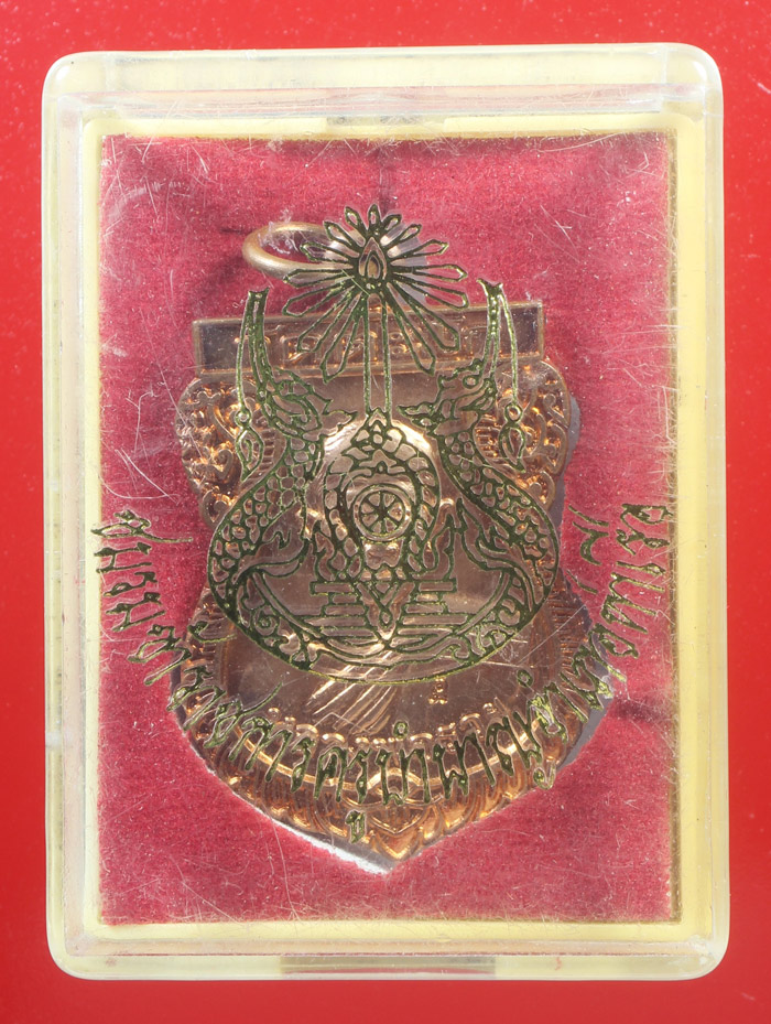 เหรียญเสมาครึ่งองค์89 หลวงพ่อรวย วัดตะโก ปี2553