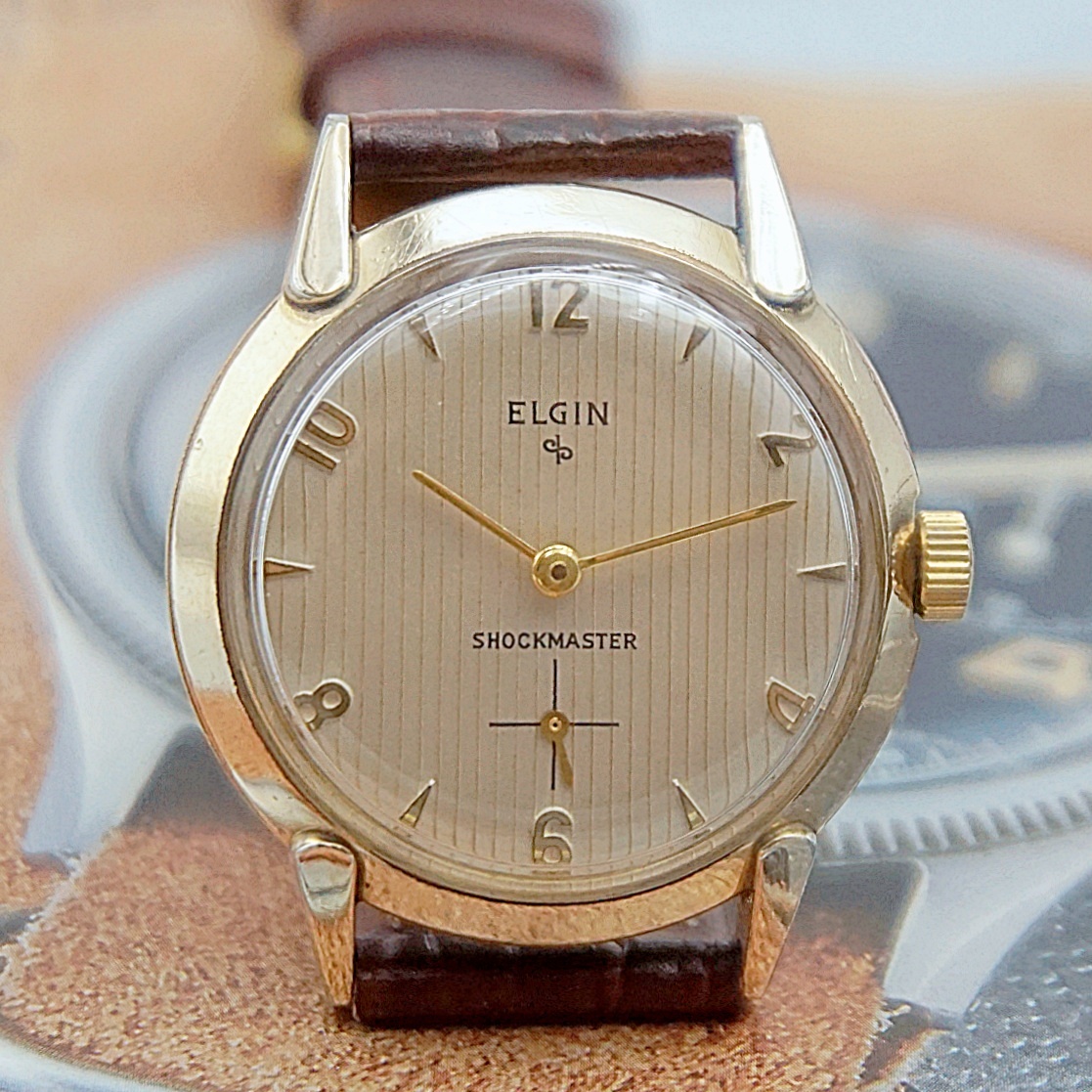 นาฬิกาเก่า ELGIN ไขลานสองเข็มครึ่ง