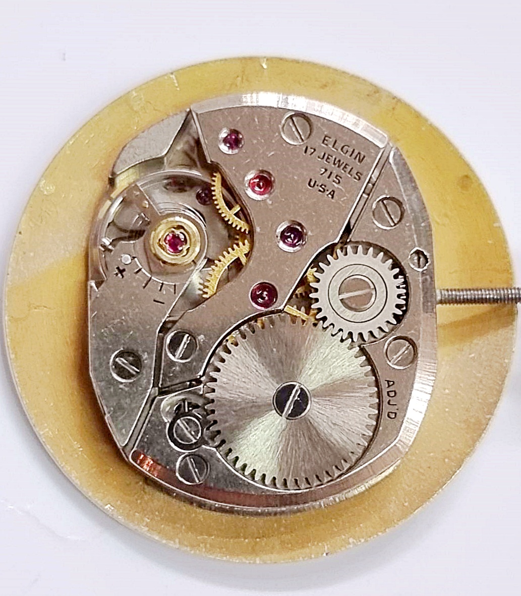 นาฬิกาเก่า ELGIN ไขลานสองเข็มครึ่ง