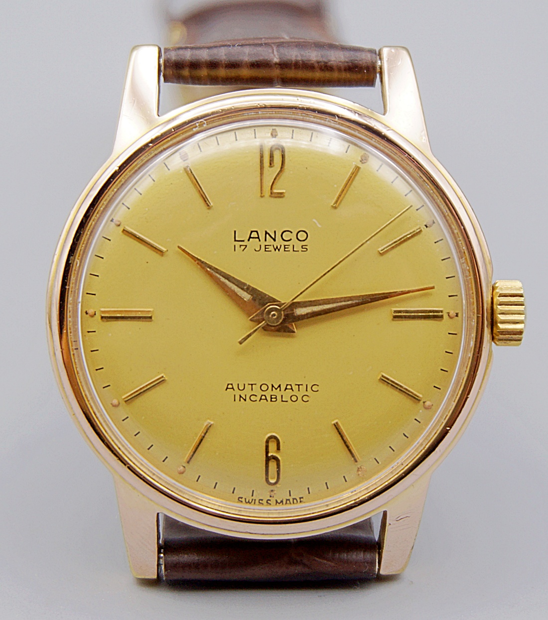 นาฬิกาเก่า LANCO ออโตเมติก
