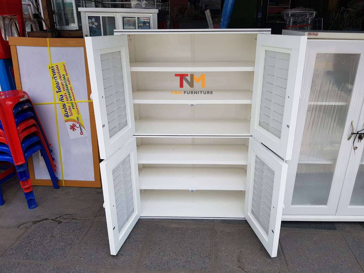 ตู้รองเท้าพลาสติก 6ชั้น