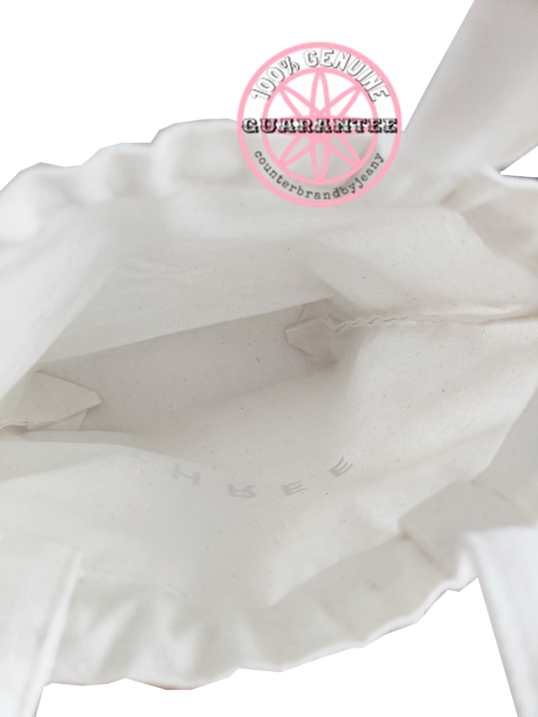 กระเป๋ามินิโท๊ท THREE Mini Canvas Drawstring Tote Bag (พร้อมส่ง)