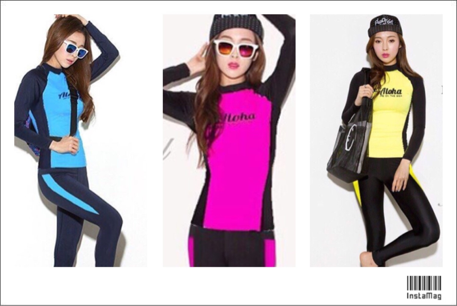 ชุดว่ายน้ำแขนยาว ขายาว มีเชฟ ทรงสวย มีให้เลือก 12 สี ฟรีไซส์ ราคาชุดละ 690 บาท