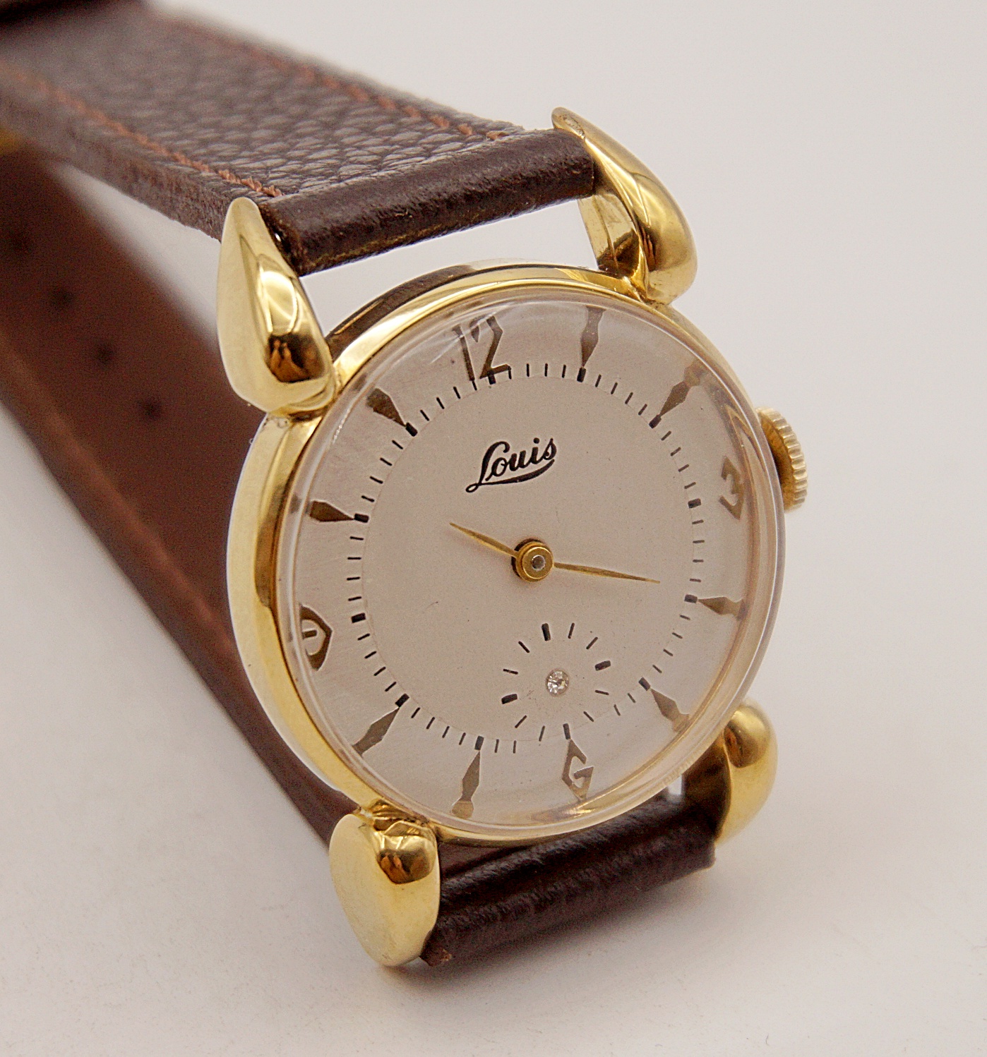นาฬิกาเก่า LOUIS ไขลานพร้อมกล่อง