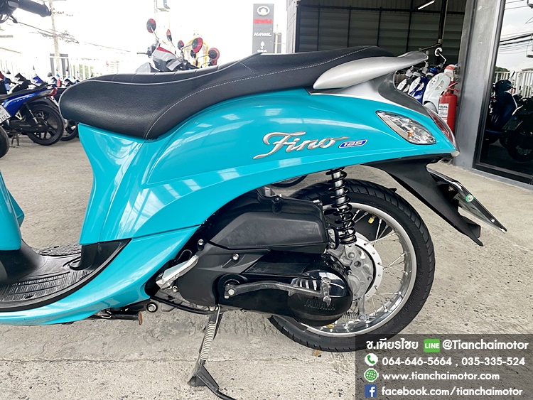 ★ดาวน์4,500★FINO ปี 66 สีเขียวมิ้น วิ่งน้อย เครื่องเดิมแน่น ใช้งานทนทาน ขับขี่คล่องตัว ชุดสีสวย เครื่องดี ศูนย์ดี ราคา 38,900