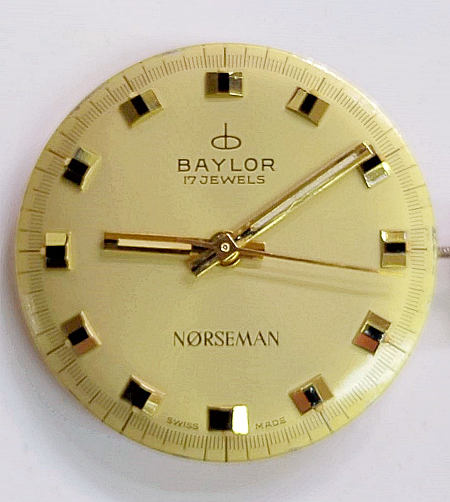 นาฬิกาเก่า BAYLOR ไขลาน