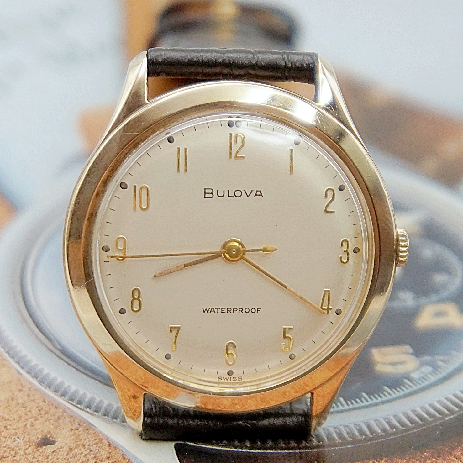 นาฬิกาเก่า BULOVA ไขลาน