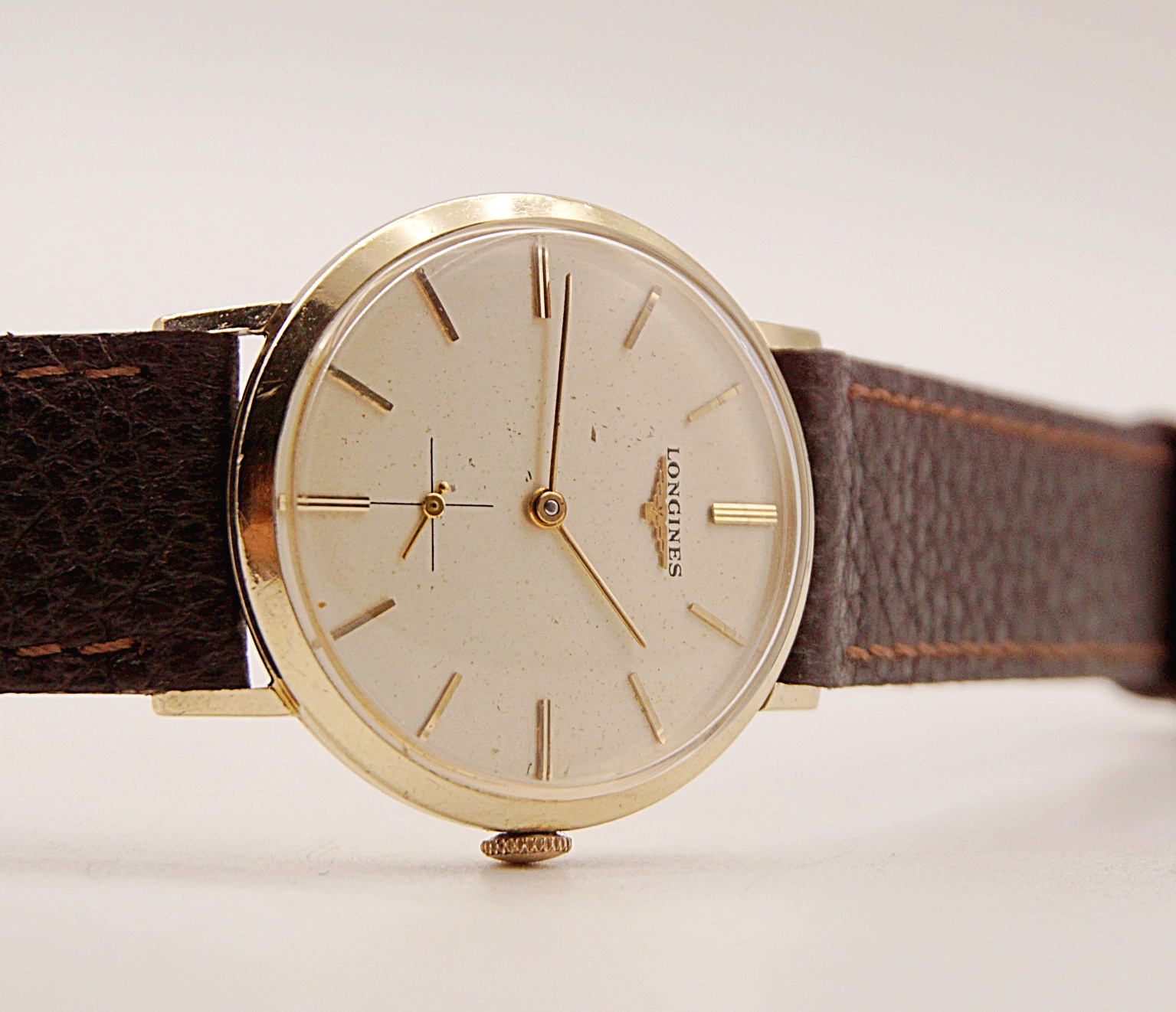 นาฬิกาเก่า LONGINES ไขลานสองเข็มครึ่ง