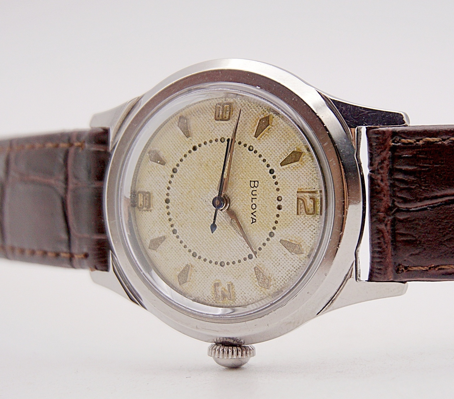 นาฬิกาเก่า BULOVA ไขลาน