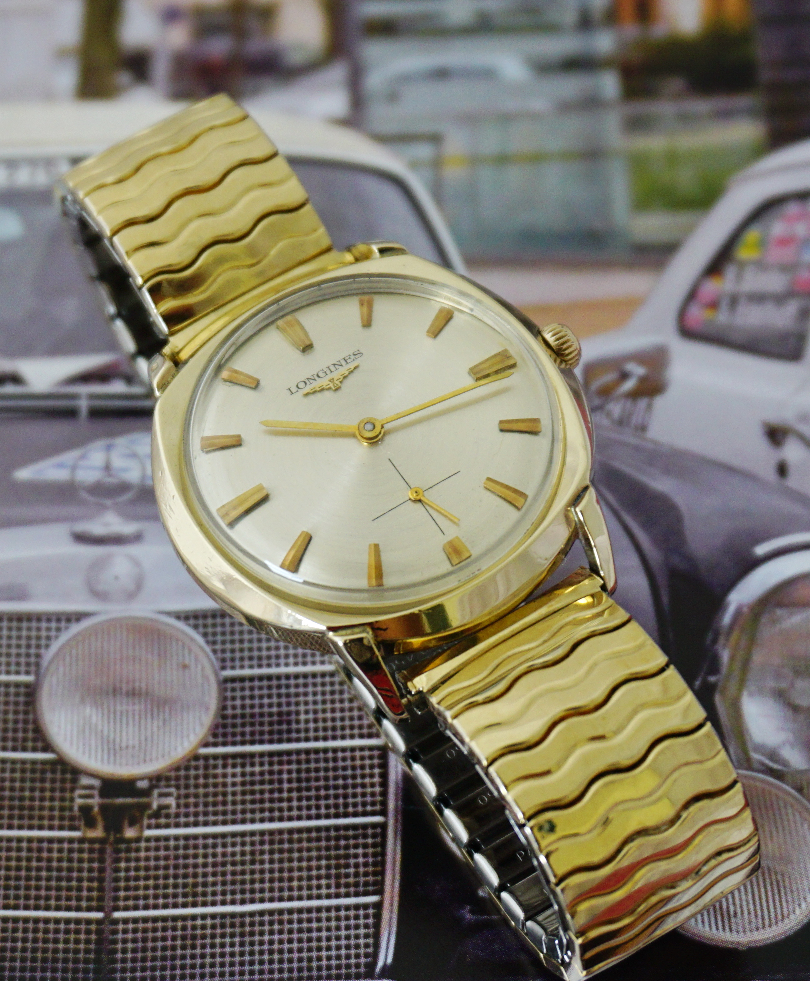 นาฬิกาเก่า LONGINES ไขลานสองเข็มครึ่ง