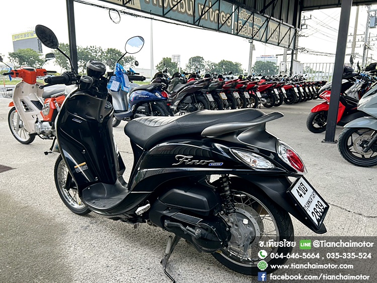 ★ดาวน์ 5,000★FINO ปี 65 สีดำ วิ่งน้อย เครื่องเดิมแน่น ใช้งานทนทาน ชุดสีสวยรอบคัน เครื่องดี ศูนย์ดี รถพร้อมใช้งาน ราคา 37,900