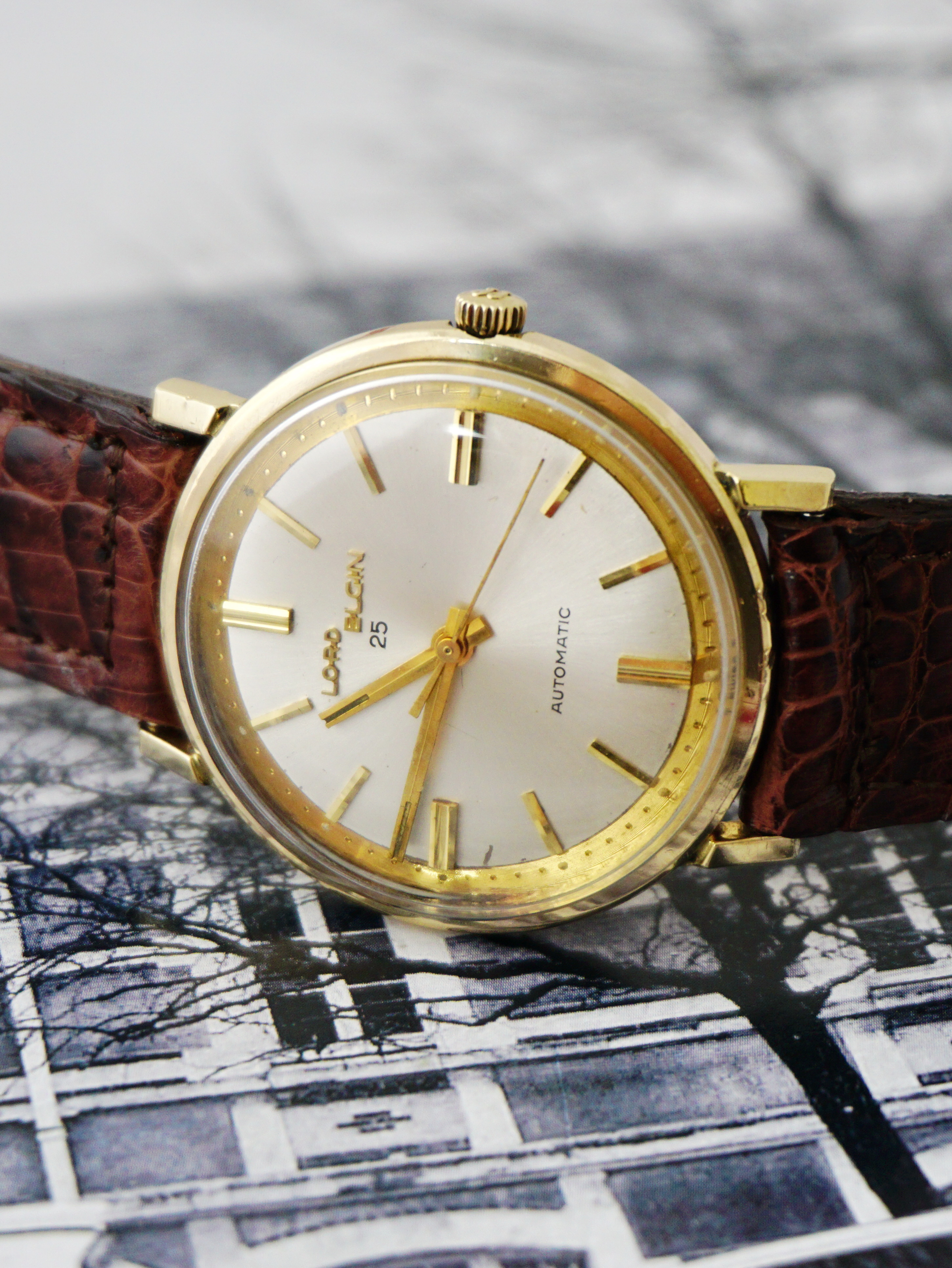 นาฬิกาเก่า LORD ELGIN ออโตเมติก