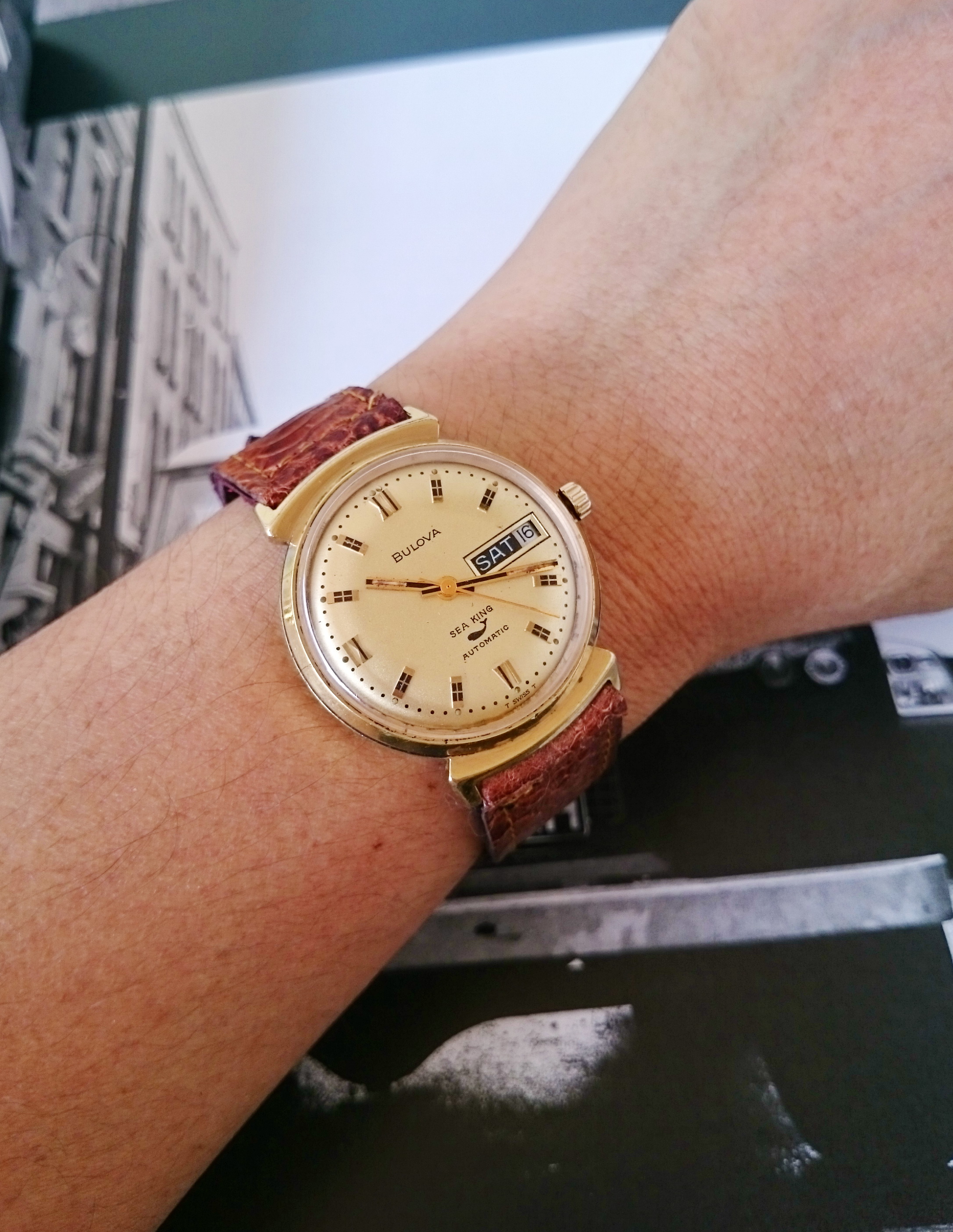 นาฬิกาเก่า BULOVA ออโตเมติก