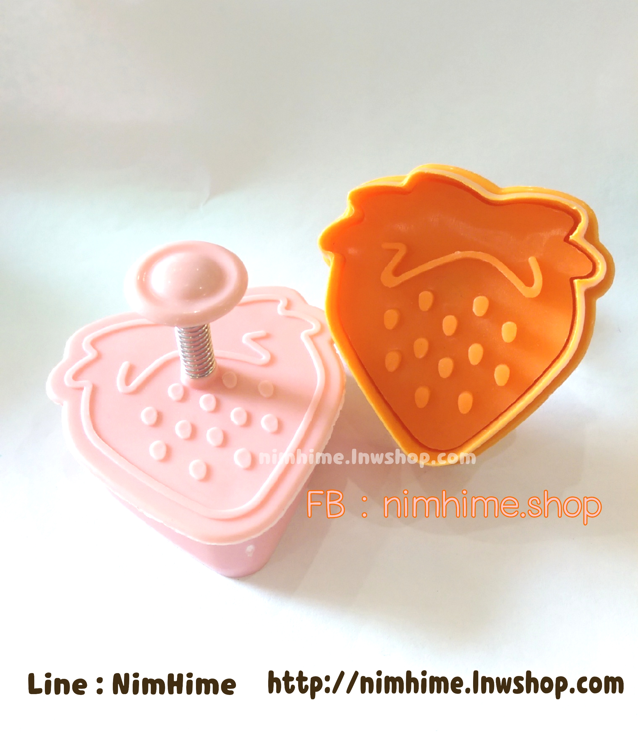 แม่พิมพ์กดขนมปัง แซนวิส ลายสตรอเบอรี่