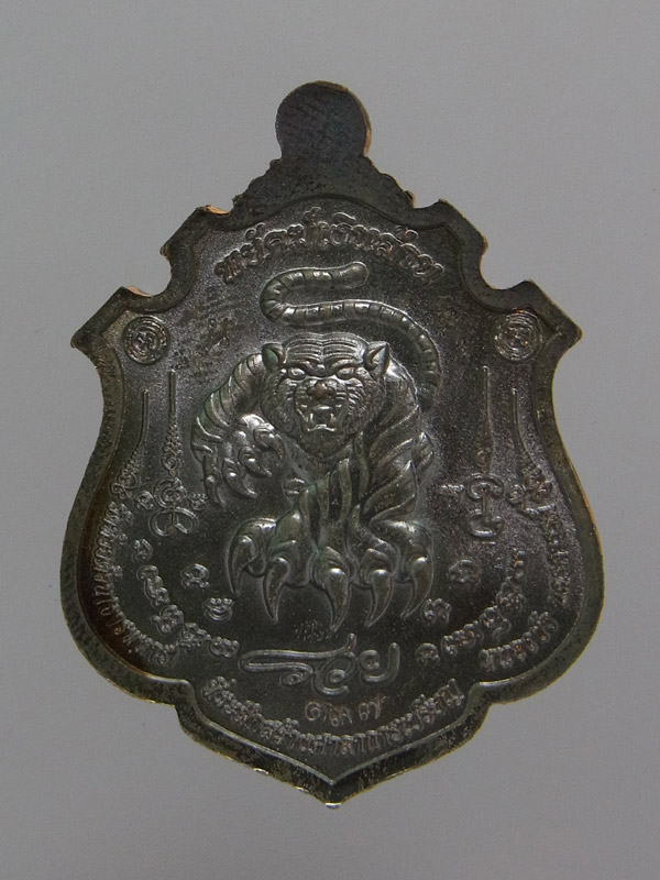 เหรียญพยัคฆ์เงินล้าน หลวงพ่อพัฒน์ ปุญญกาโม ปี2563