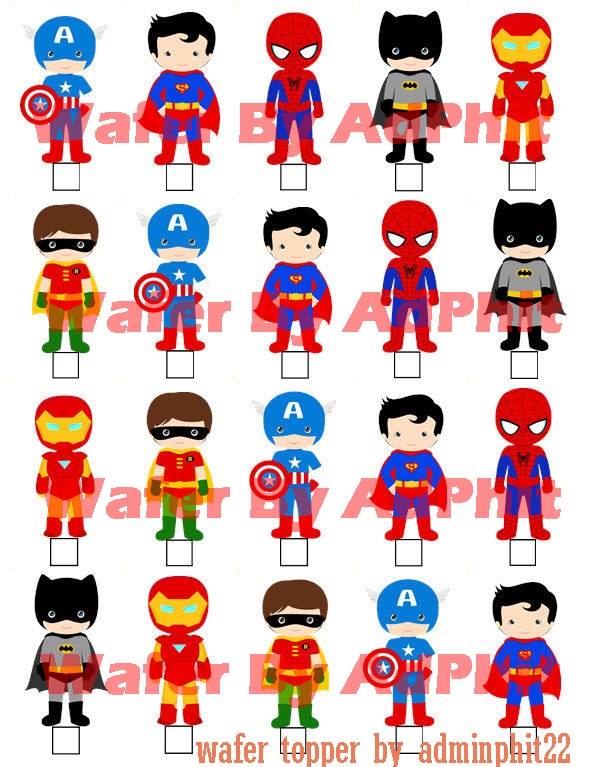 Wafer topper super man