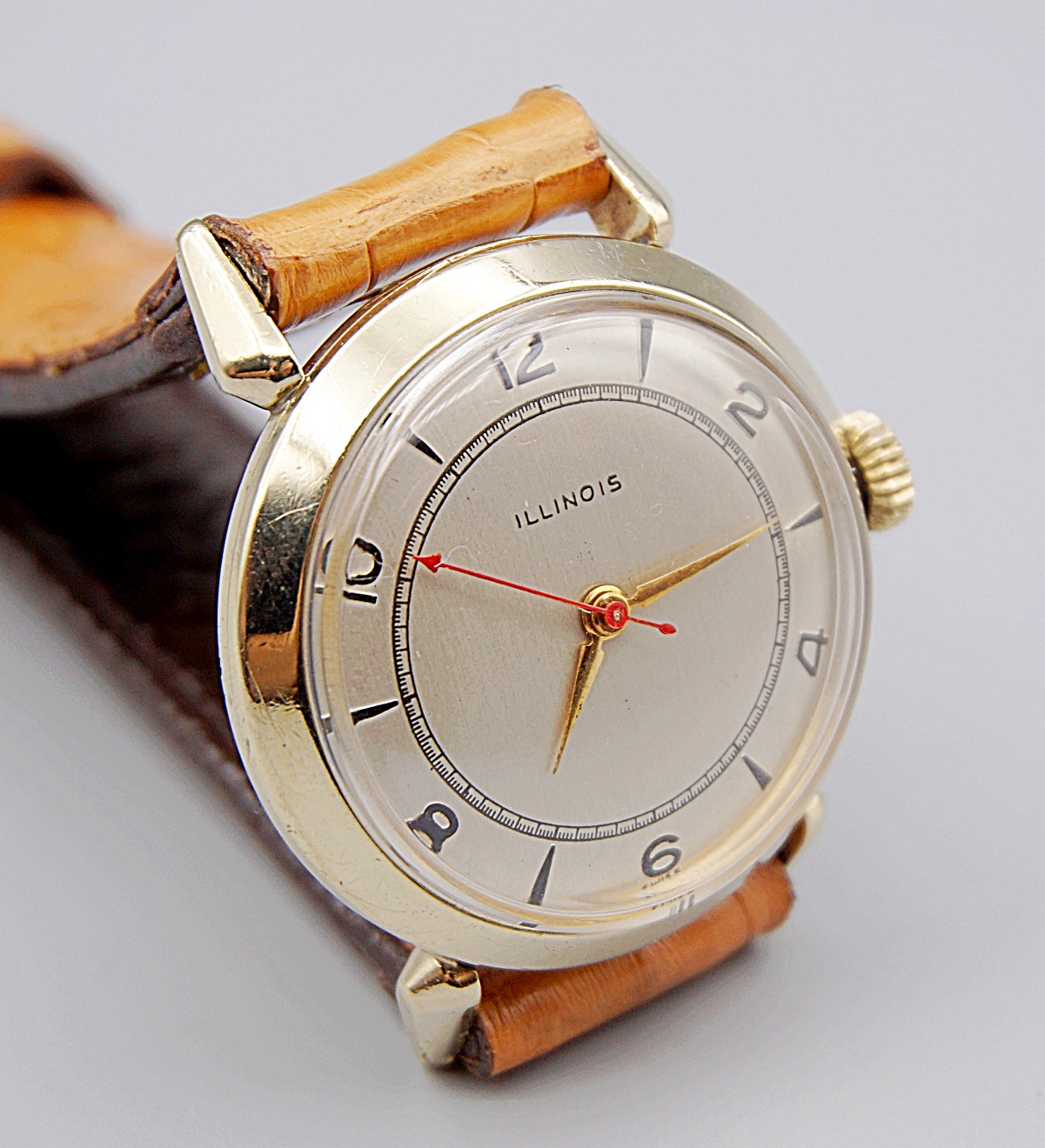นาฬิกาเก่า ILLINOIS ออโตเมติก