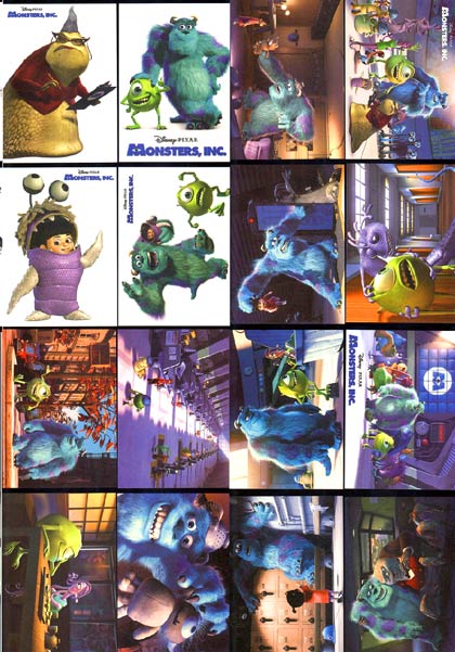 Postcard Monster Inc. 32 ใบ