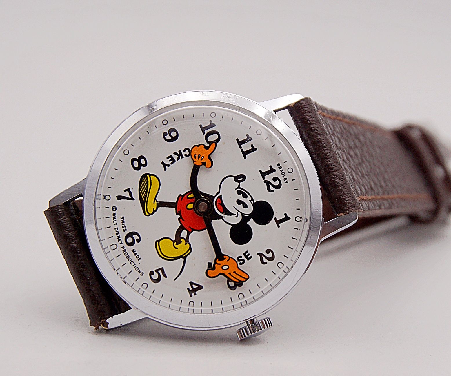 นาฬิกาเก่า MICKEY MOUSE ไขลาน