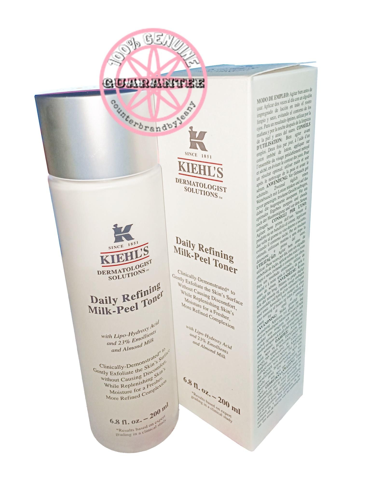 PRE-ORDER: KIEHL'S Daily Refining Milk Peel Toner