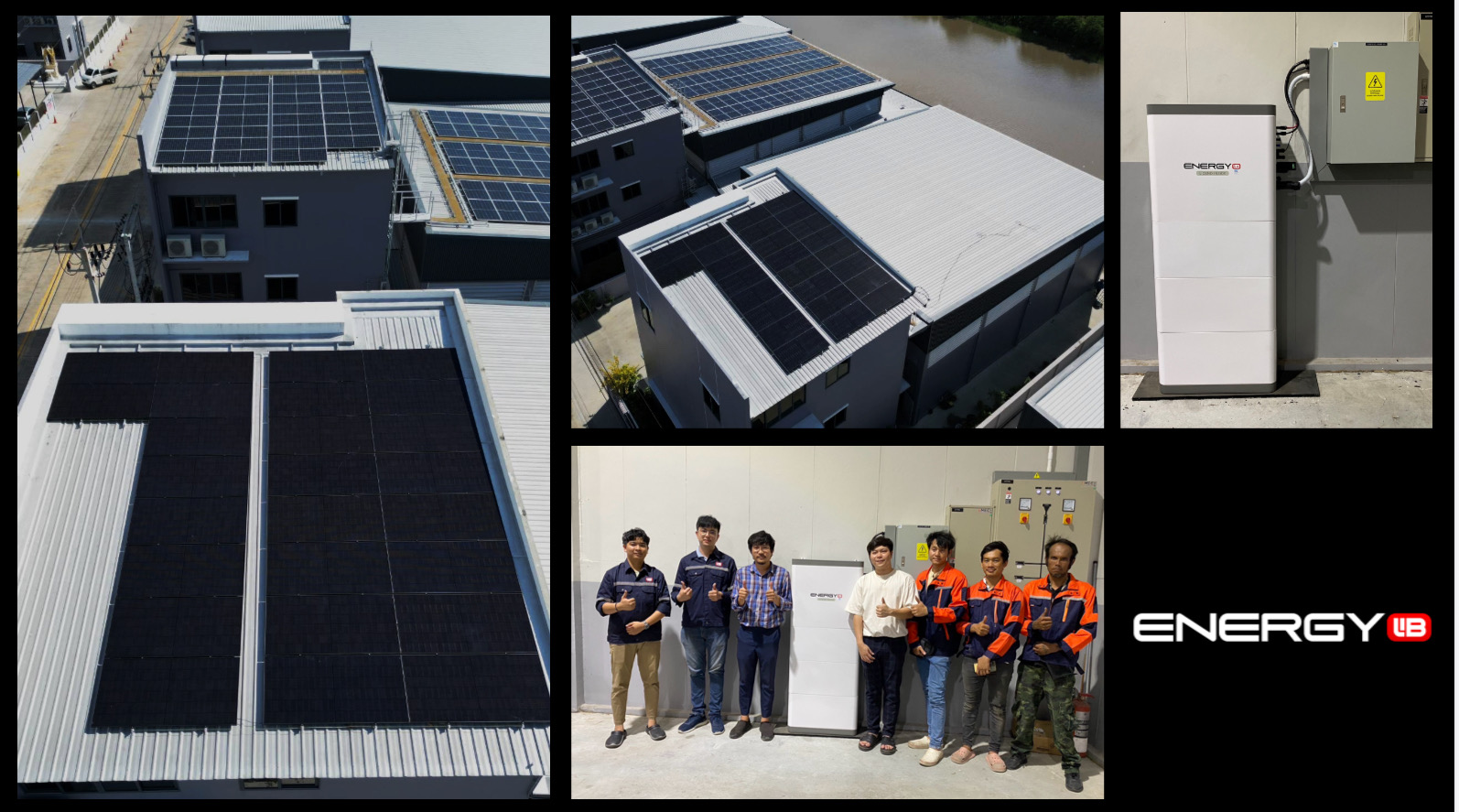 ระบบโซล่าเซลล์ติดหลังคา Energy LiB Solar Rooftop P1 All-In-One ขนาด 8 kW (ON/OFF-GRID / Hybrid) 1 Phase Battery 10kW พร้อมติดตั้ง