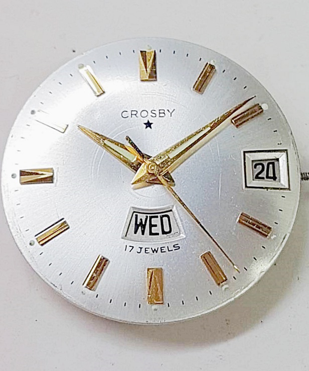 นาฬิกาเก่า CROSBY ไขลาน