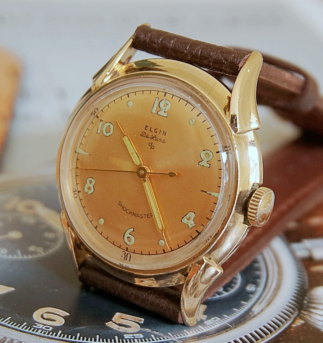 นาฬิกาเก่า ELGIN ไขลาน