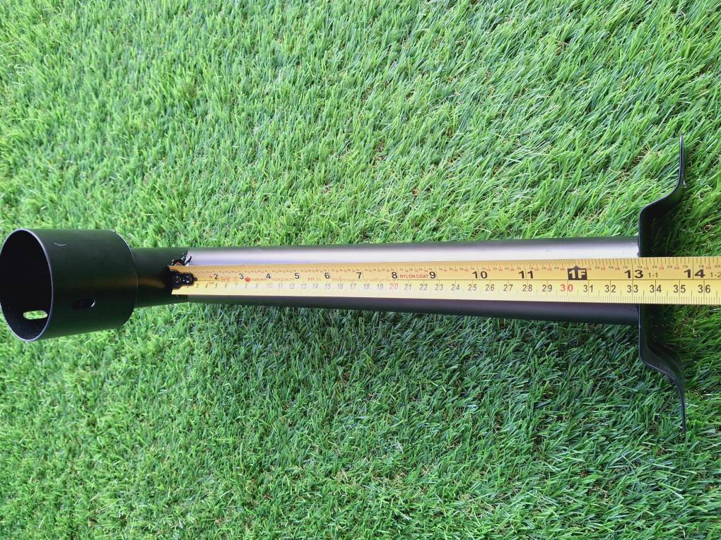 ขายึดผนังโคมไฟ UFO ปลาย 3 นิ้ว แบบฉาก (มีรอยขูดขีด)