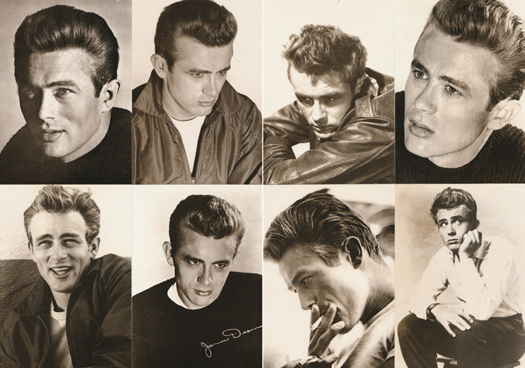 โปสการ์ด James Dean ภาพขาวดำ 32 ใบ