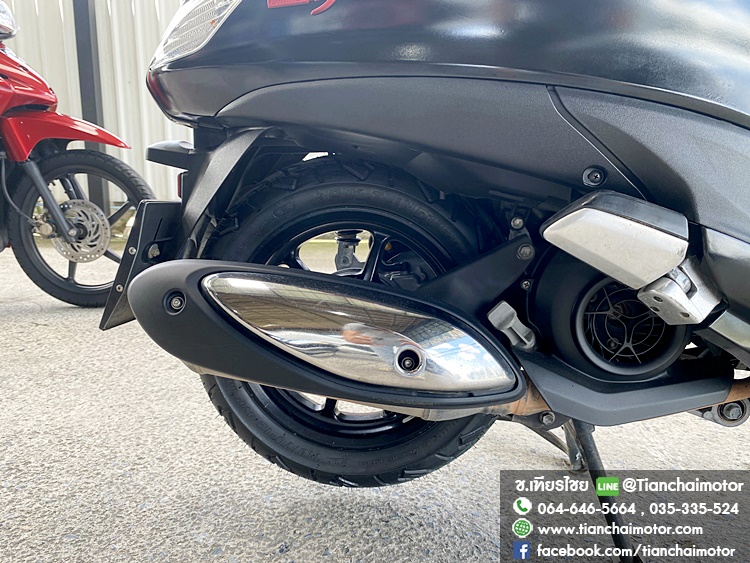 ★ดาวน์2,000★GRAND FILANO ปี 66 สีดำ เครื่องเดิมดี ชุดสีสวย ประหยัดน้ำมัน เครื่องดี ศูนย์ดี ใช้งานได้ทั้งครอบครัว ราคา 49,900