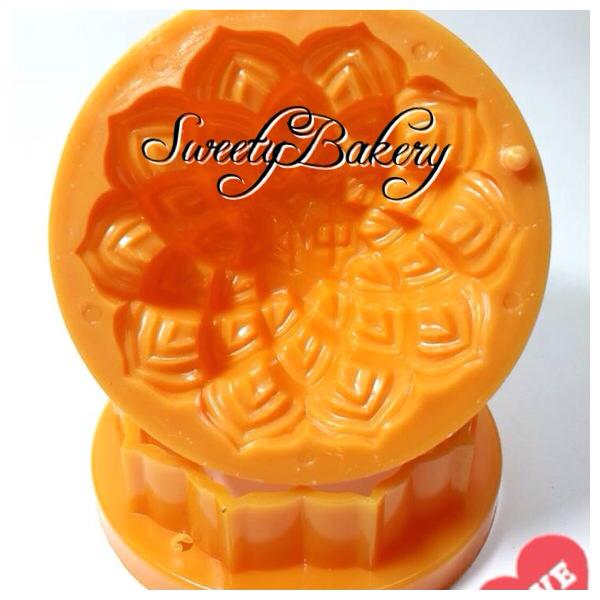 พิมพ์ขนมไหว้พระจันทร์ ถอดก้นกลม เบอร์ 1