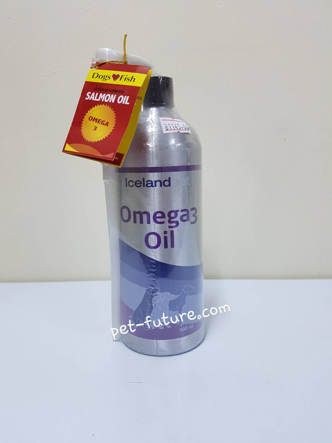 Omega 3 Oil บำรุงขน ผิวหนังจร้า ได้ผลตอบรับดีค่ะ ขนาด 500 ml. หมดอายุ 01/19