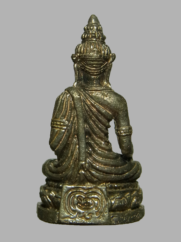 พระกริ่งมหาลาภ วัดหนองแวง รุ่นฉลอง 200 ปีขอนแก่น ปี2538 เนื้อเงิน