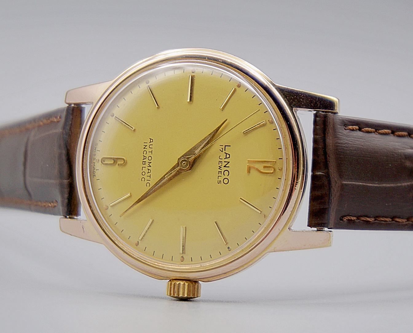 นาฬิกาเก่า LANCO ออโตเมติก