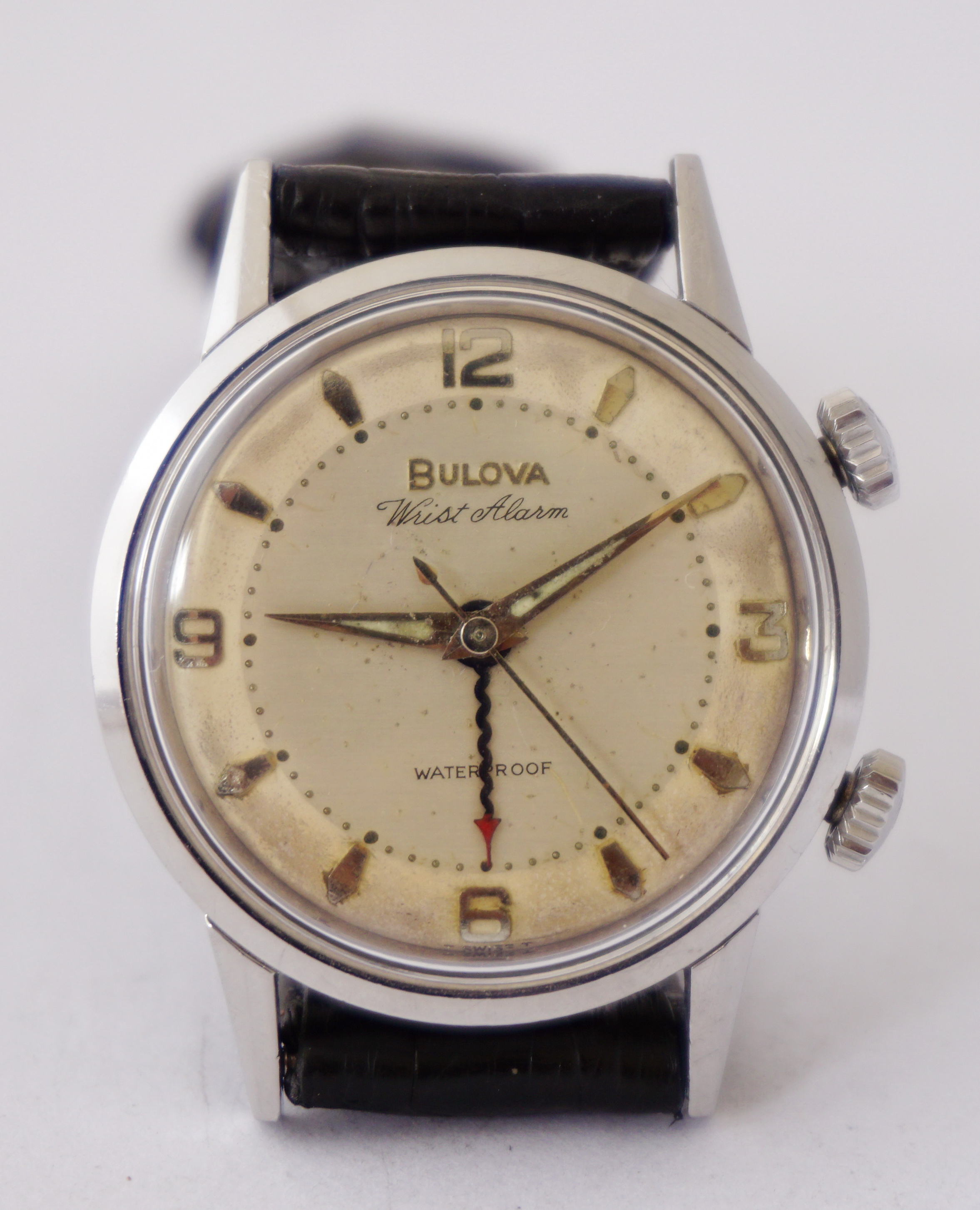นาฬิกาเก่า BULOVA ALARM ไขลาน