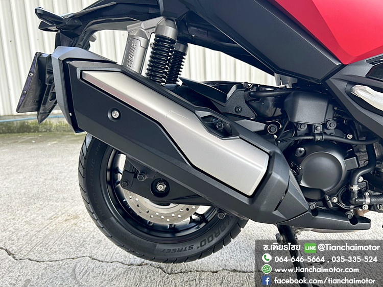 ★ฟรีดาวน์★ADV350 ปี67 สีแดง วิ่งเพียง 7000 กิโล ชุดสีสวยเป๊ะ เหมือนใหม่มาก เครื่องเดิมแน่น เครื่องแรงเร้าใจ ราคา 149,000