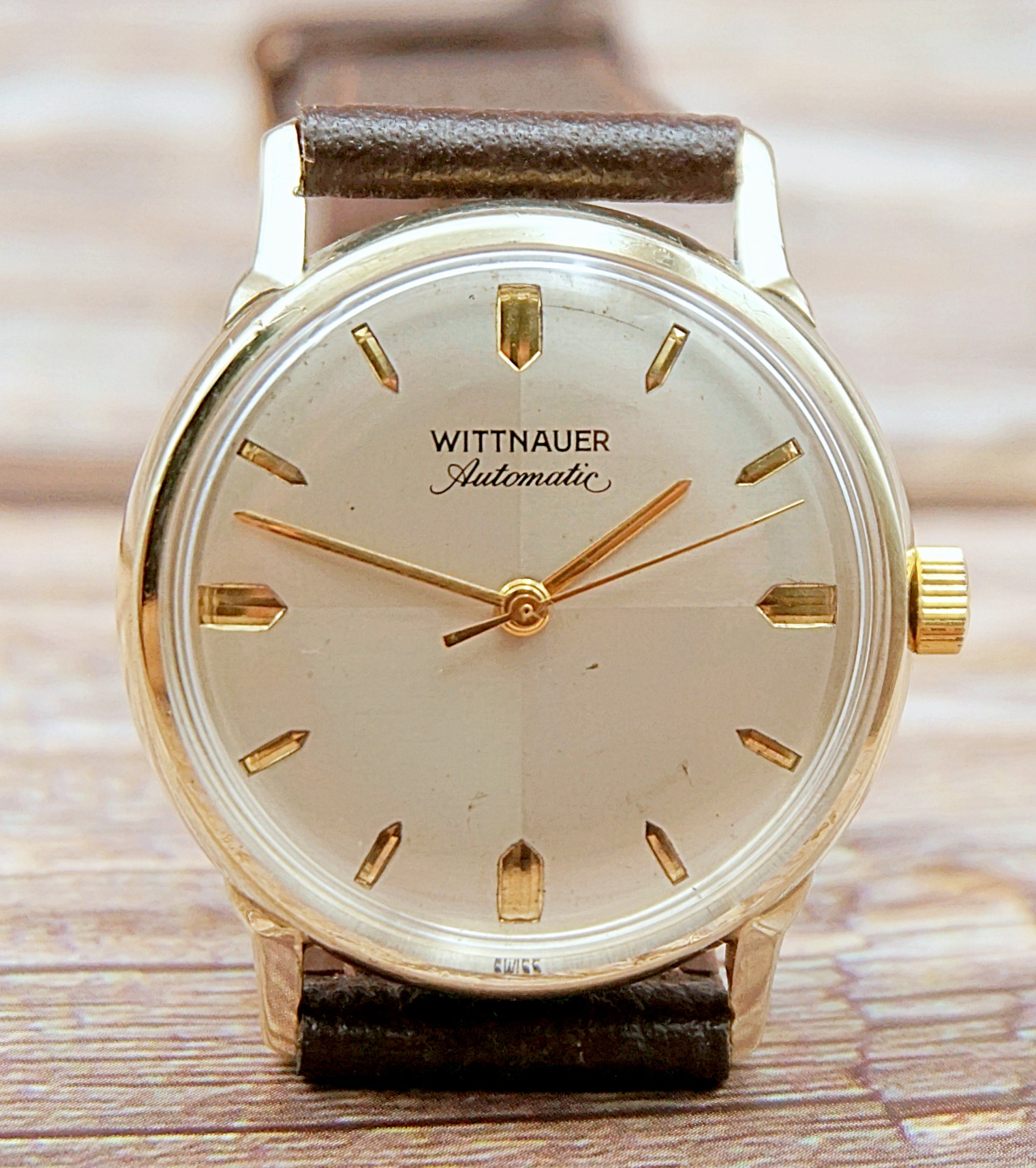 นาฬิกาเก่า WITTNAUER BY LONGINES ออโตเมติก