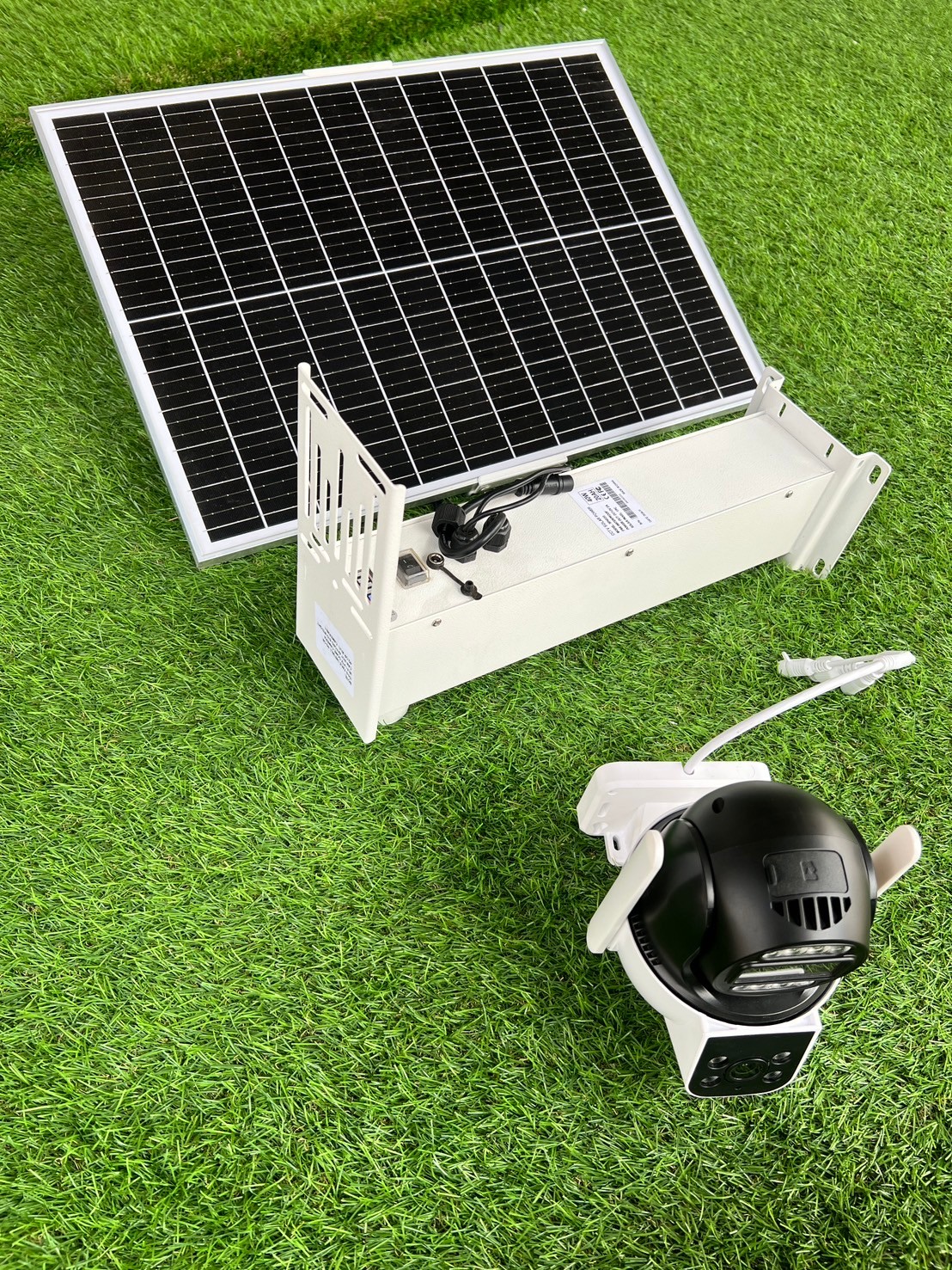 กล้องวงจรปิดโซล่าเซลล์ รุ่น 4G402HP09 (1080P) Solar CCTV Camera With 4G