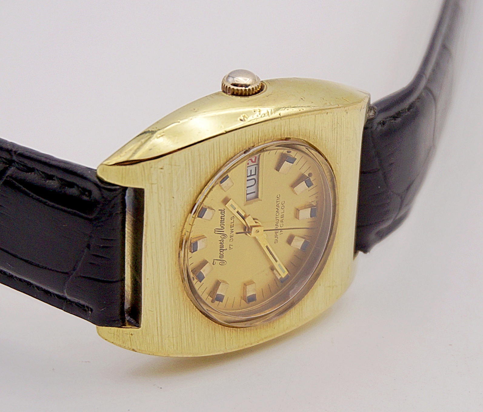 นาฬิกาเก่า JACQUES MONNAT ออโตเมติก