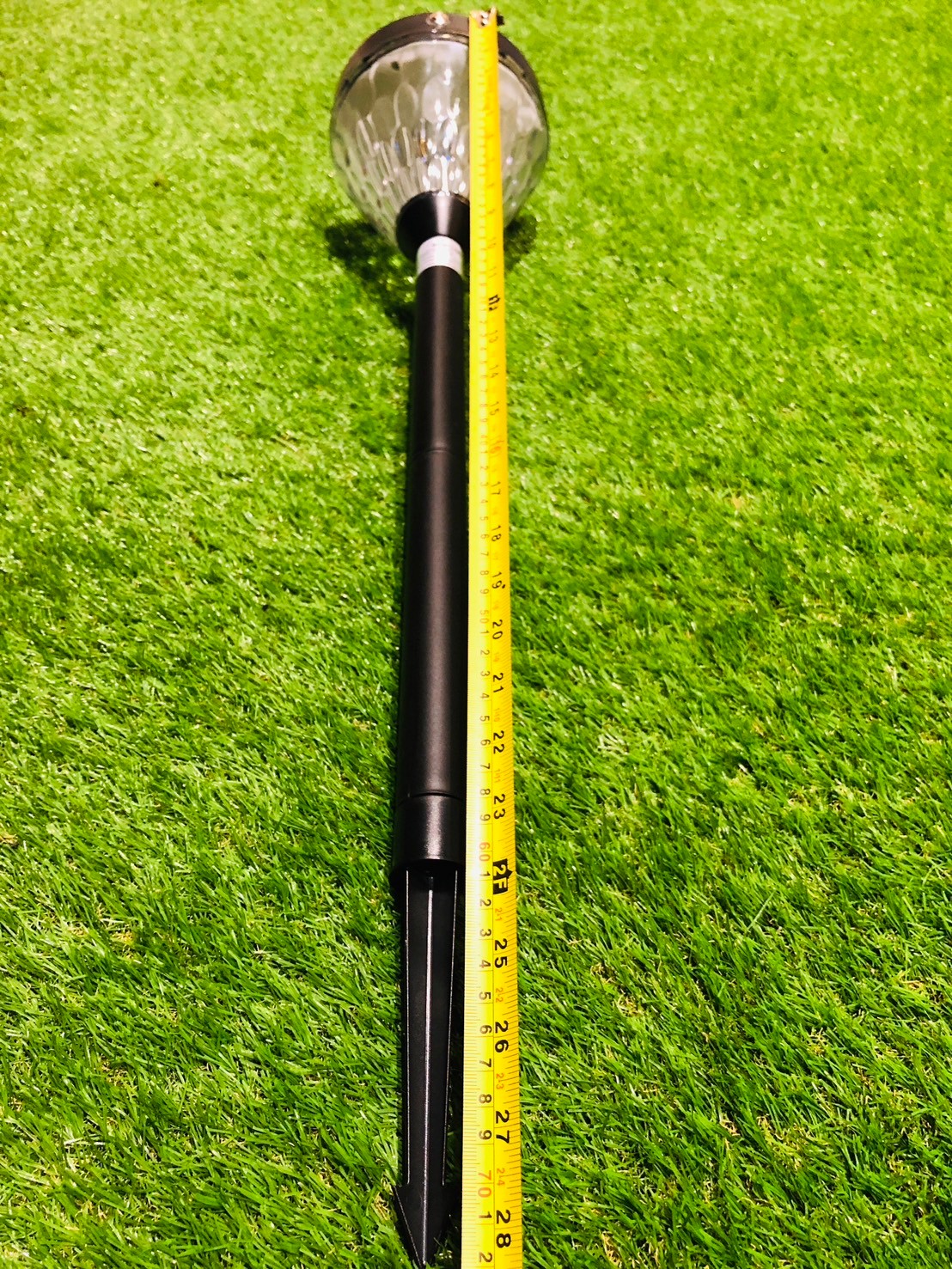 ไฟปักสนามโซล่าเซลล์ รุ่น DC-3662 (เปิดได้ 2 แสง)