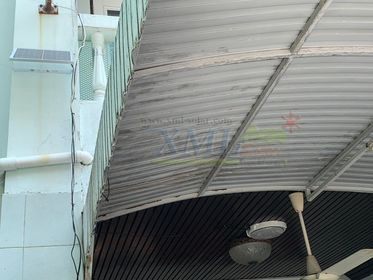 โคมไฟซาลาเปาโซล่าเซลล์ ติดเพดาน-ผนัง รุ่น 200W. (แสงขาว)