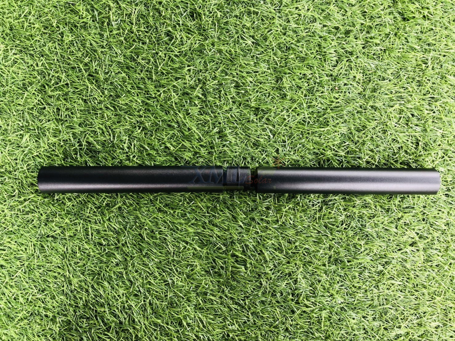 โคมไฟปักสนามโซล่าเซลล์ ทรงกรวย (แสง : เหลืองวอมไวท์)