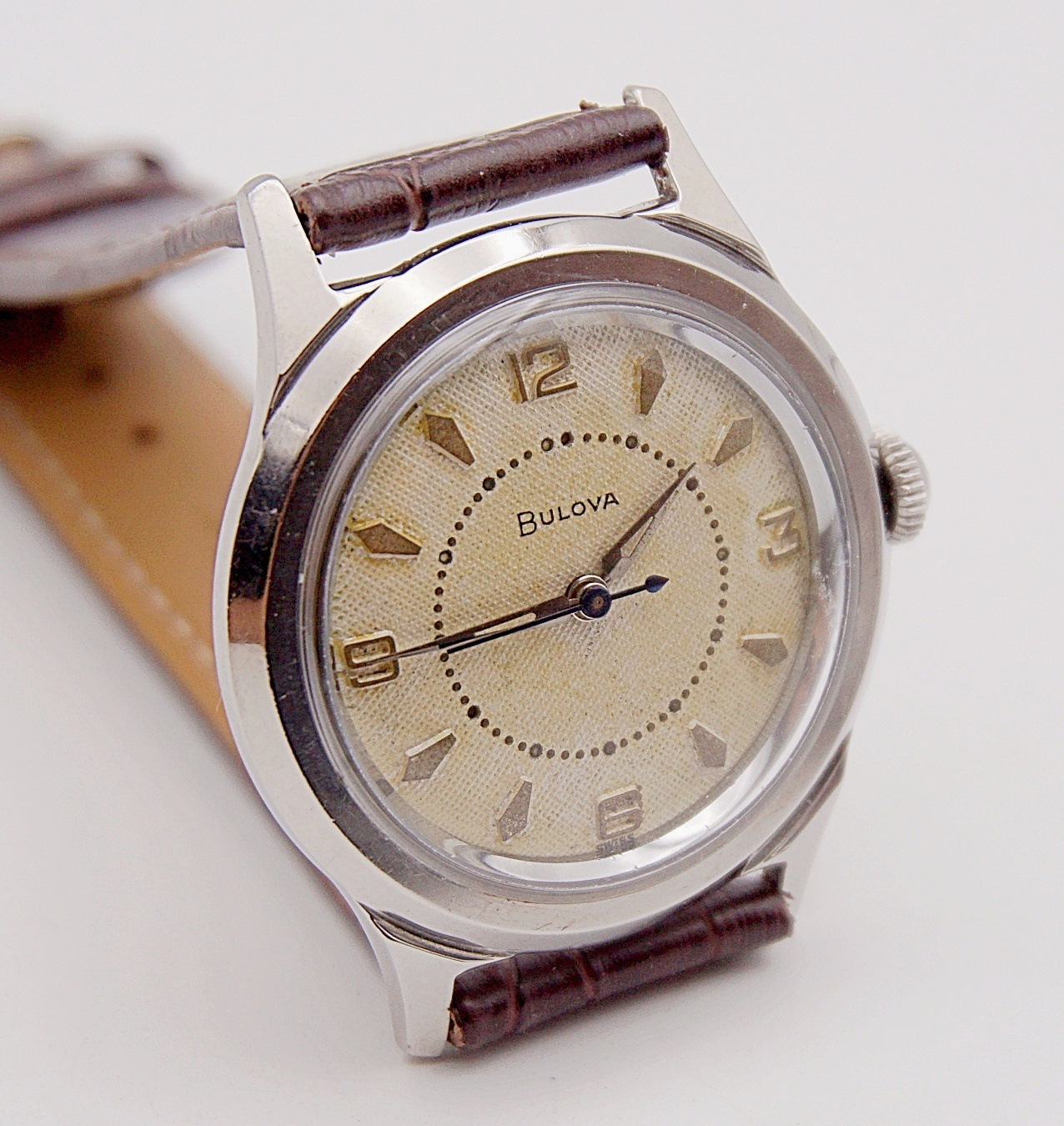 นาฬิกาเก่า BULOVA ไขลาน