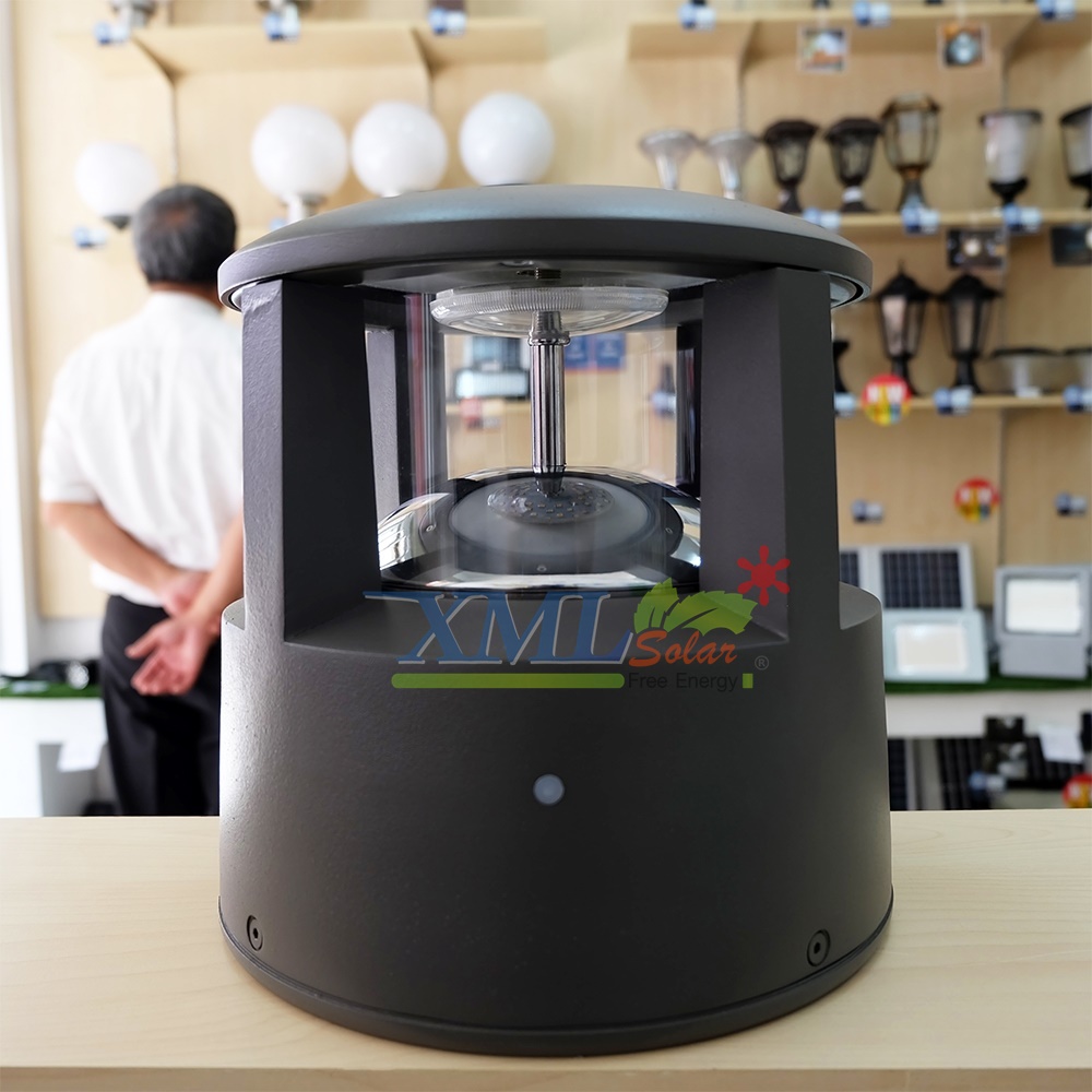 โคมไฟสนามโซล่าเซลล์ ทรง Modern (24 cm.)