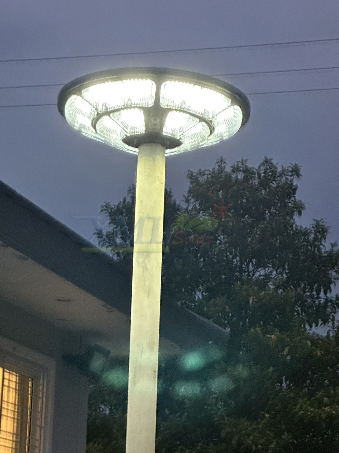 โคมไฟโซล่าเซลล์ UFO รุ่น JDของแท้ 200,000W